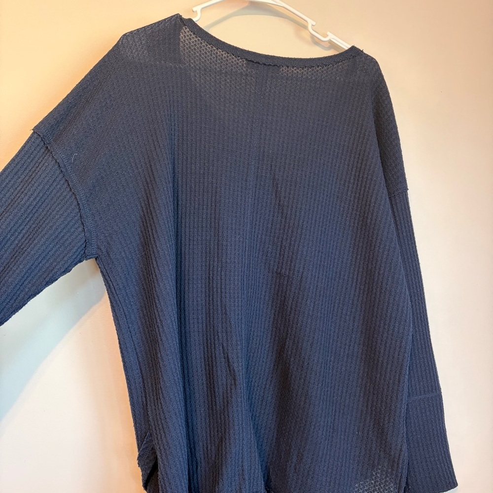 Vintage America Navy Long Sleeve Tunic - Picture 2 of 8